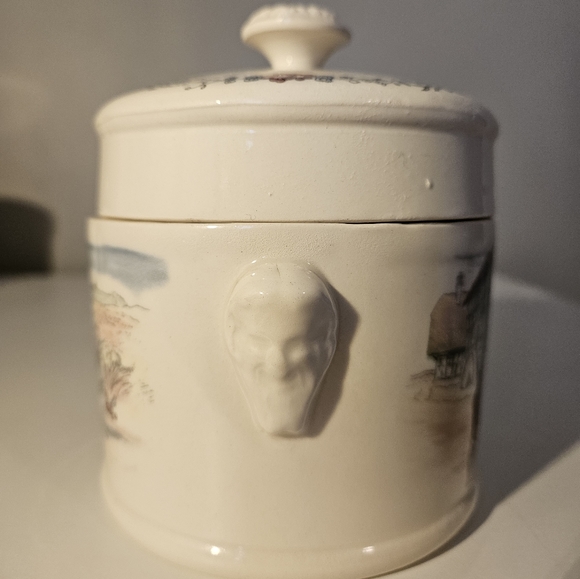 Sarreguemines Obernai Foie Gras Terrine Alsatian France Antique - Picture 9 of 11